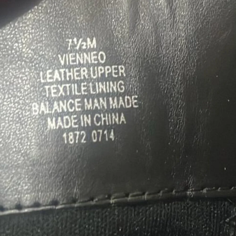 NinNine West Black Leather Wedge Boots - Size 7.5 M  West